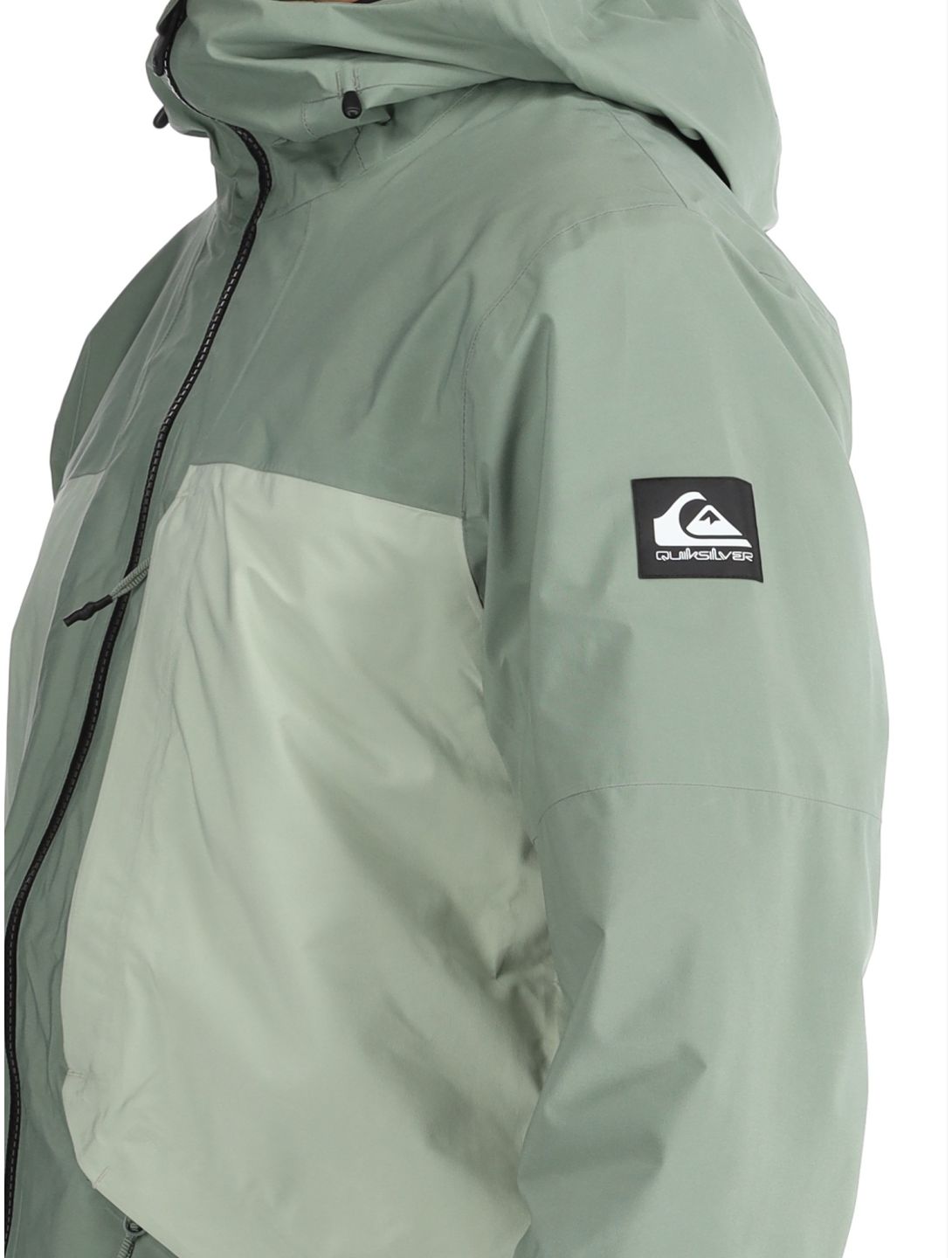 Quiksilver, Forever Strecht Gore-Tex chaqueta de esquí hombres Sea Spray verde 