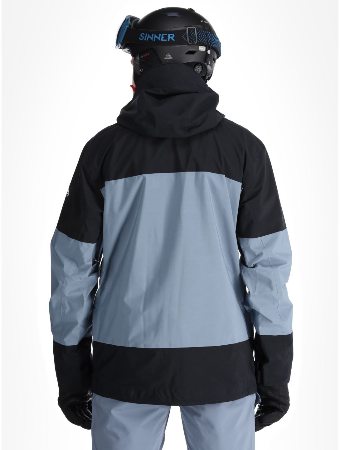 Quiksilver, Forever Strecht Gore-Tex chaqueta de esquí hombres Flint Stone gris 