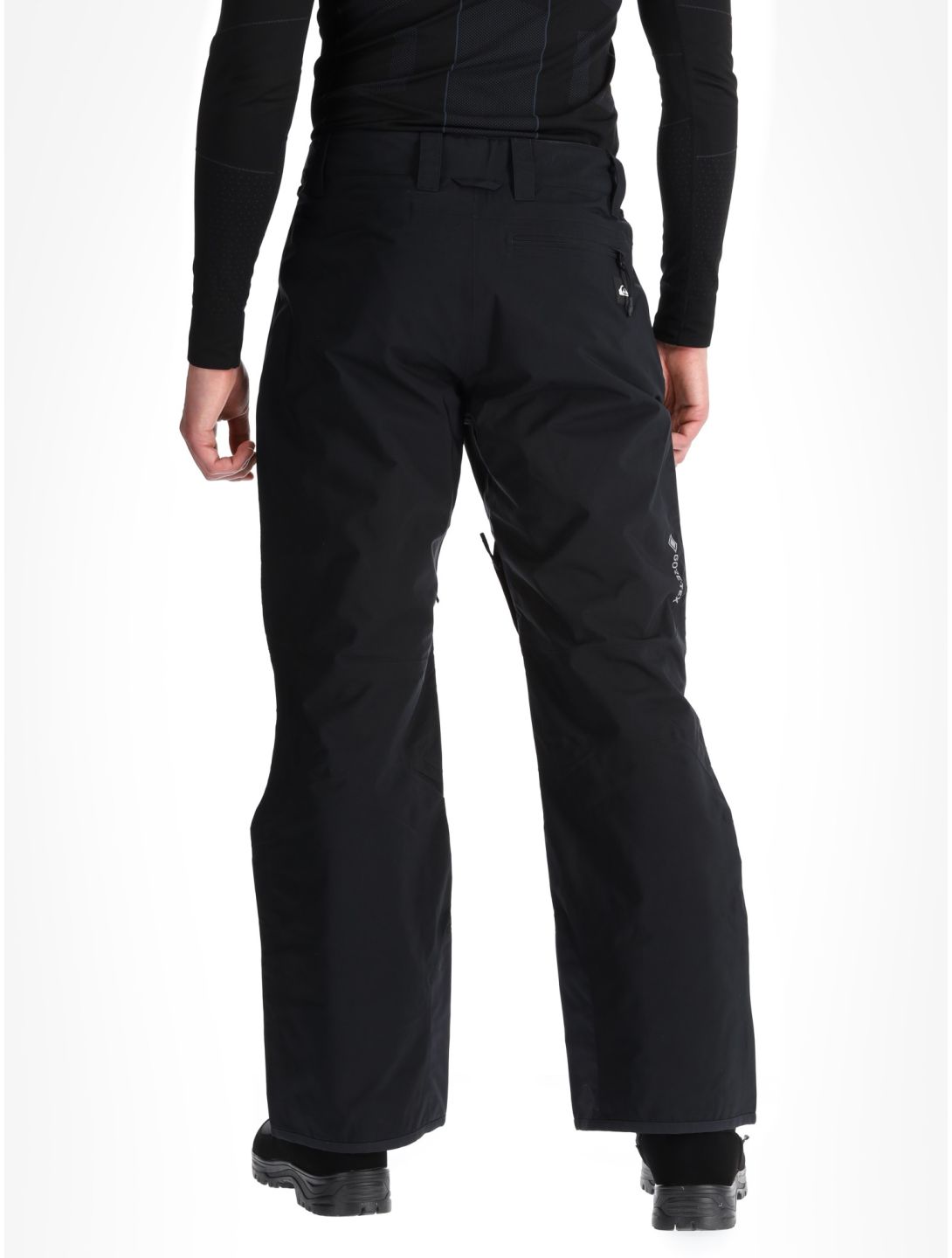 Quiksilver, Forever Strecht Gore-Tex pantalones de esquí hombres True Black negro 