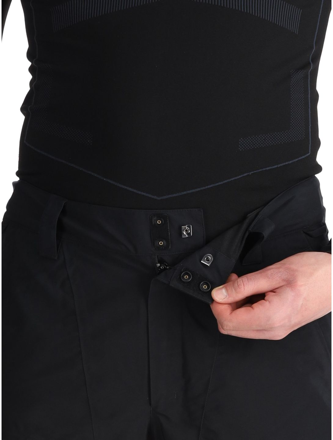 Quiksilver, Forever Strecht Gore-Tex pantalones de esquí hombres True Black negro 