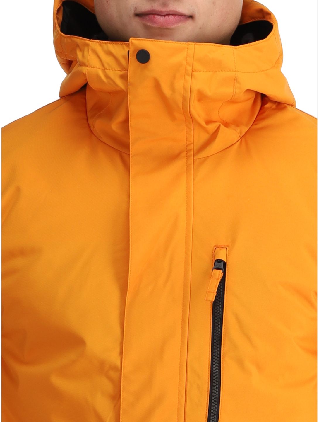 Quiksilver, Mission Solid chaqueta de esquí hombres Orange Pepper naranja 