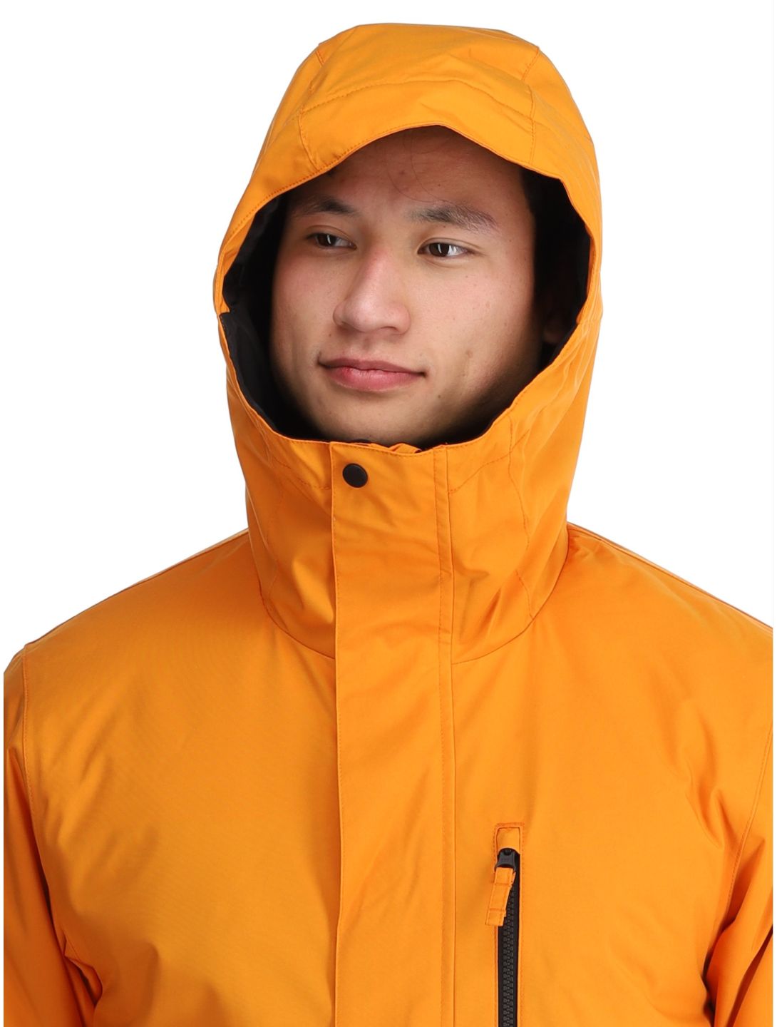 Quiksilver, Mission Solid chaqueta de esquí hombres Orange Pepper naranja 