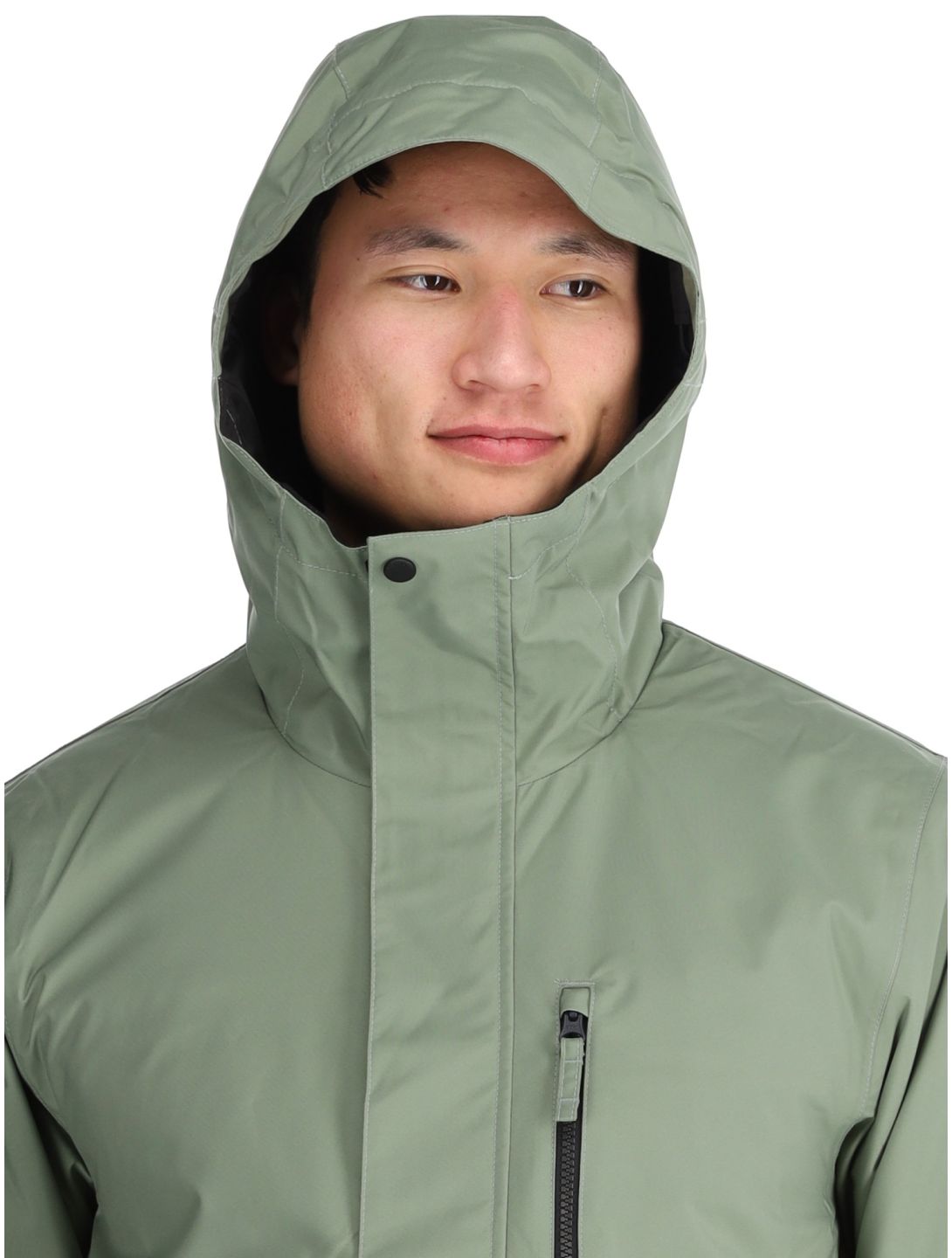 Quiksilver, Mission Solid chaqueta de esquí hombres Sea Spray verde 