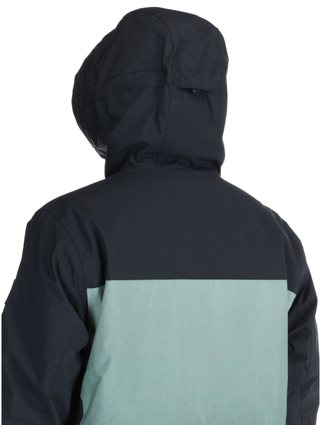 Quiksilver, Morton chaqueta de esquí hombres Gradient Iced Sea Spray negro, verde 