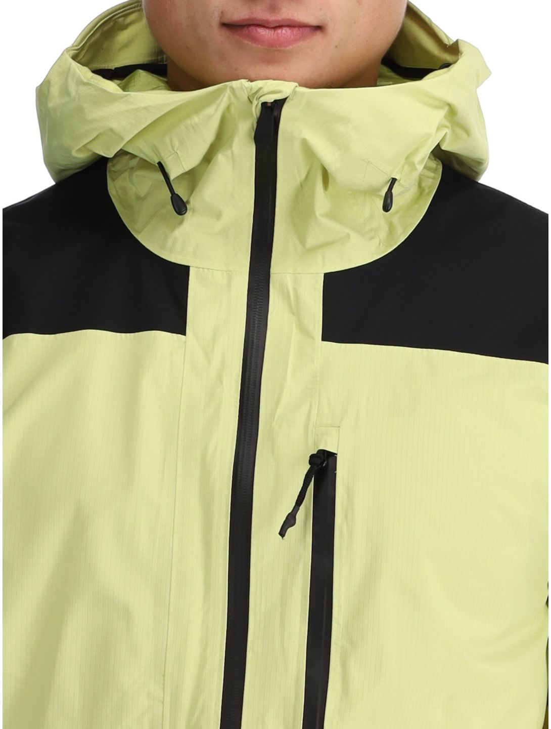 Quiksilver, Ultralight 20K chaqueta de esquí hombres Celery Green negro, verde 