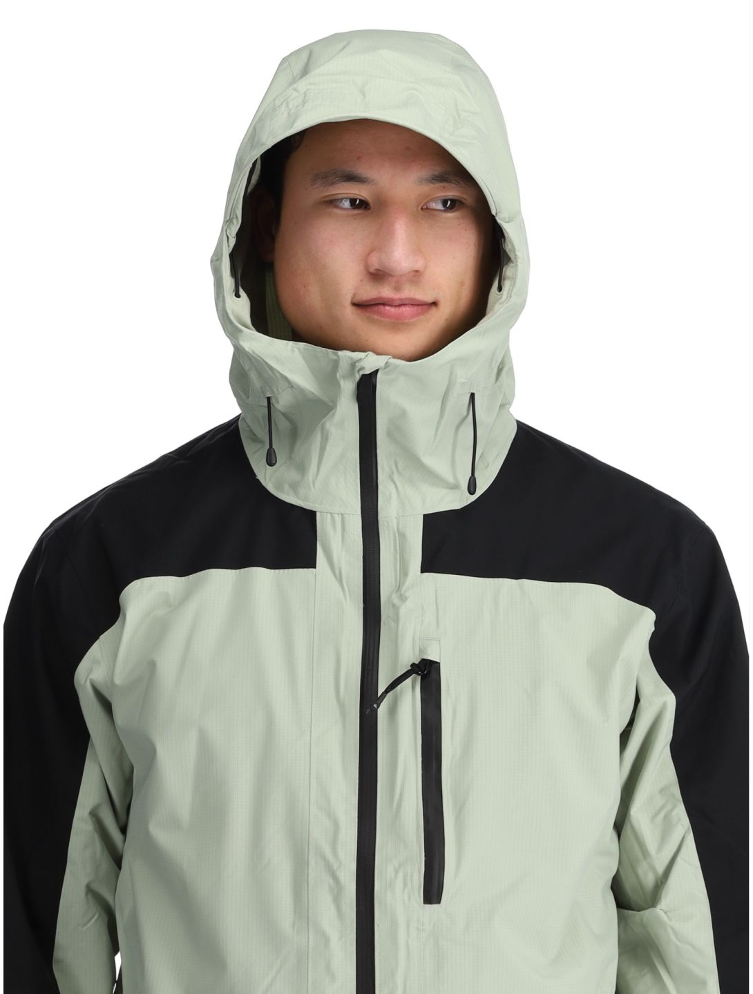 Quiksilver, Ultralight 20K chaqueta de esquí hombres Desert Sage negro, verde 