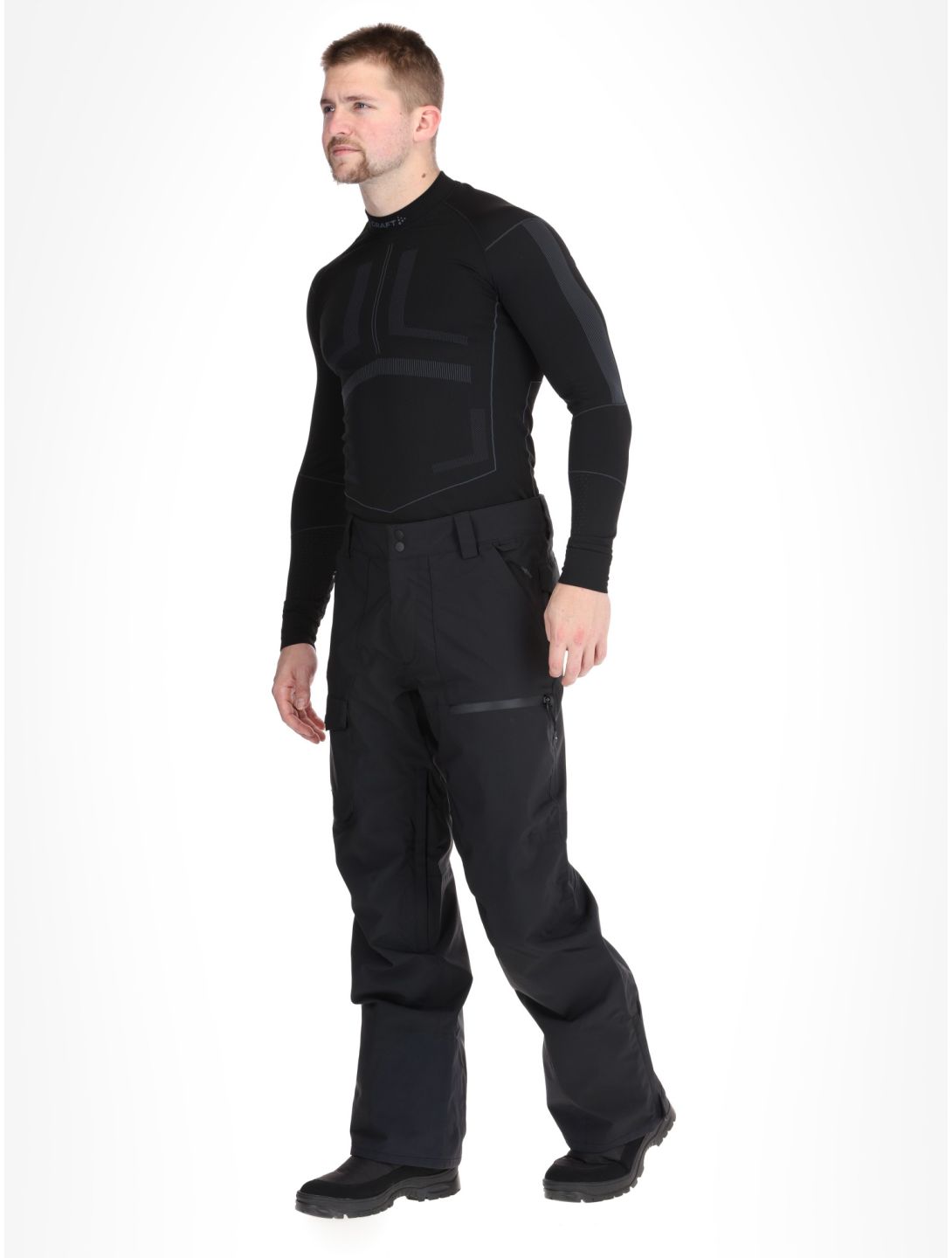 Quiksilver, Utility pantalones de esquí hombres True Black negro 