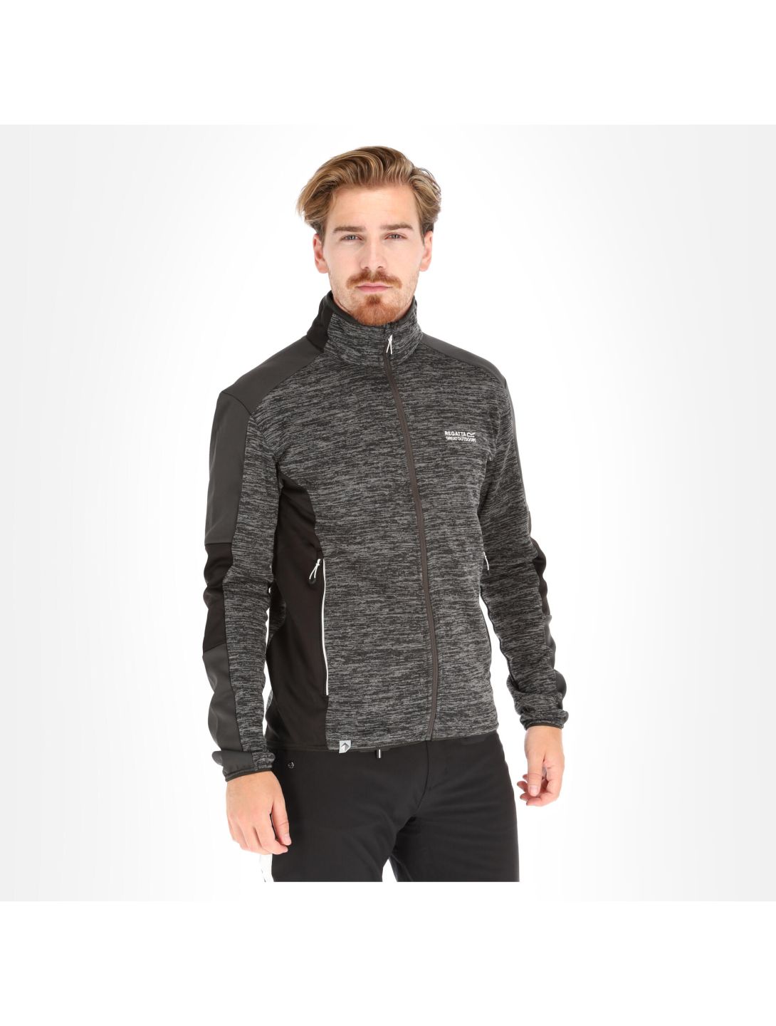 Regatta, Coladane chaleco hombres ash negro