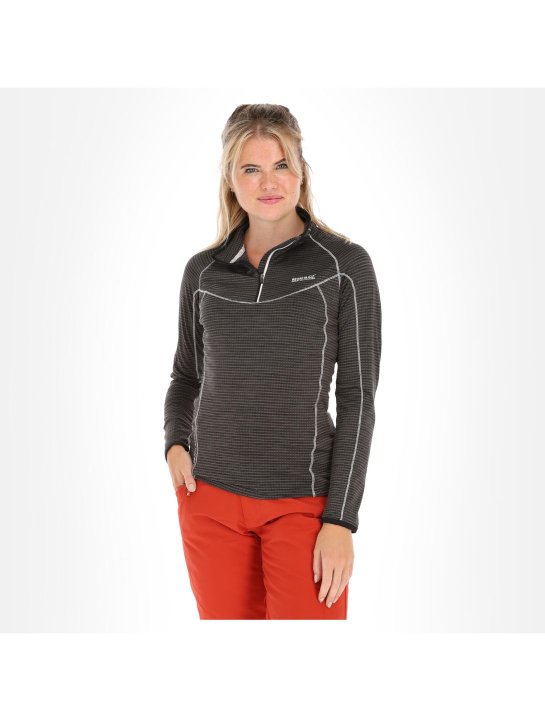 Regatta, Yonder jersey mujeres Black negro 