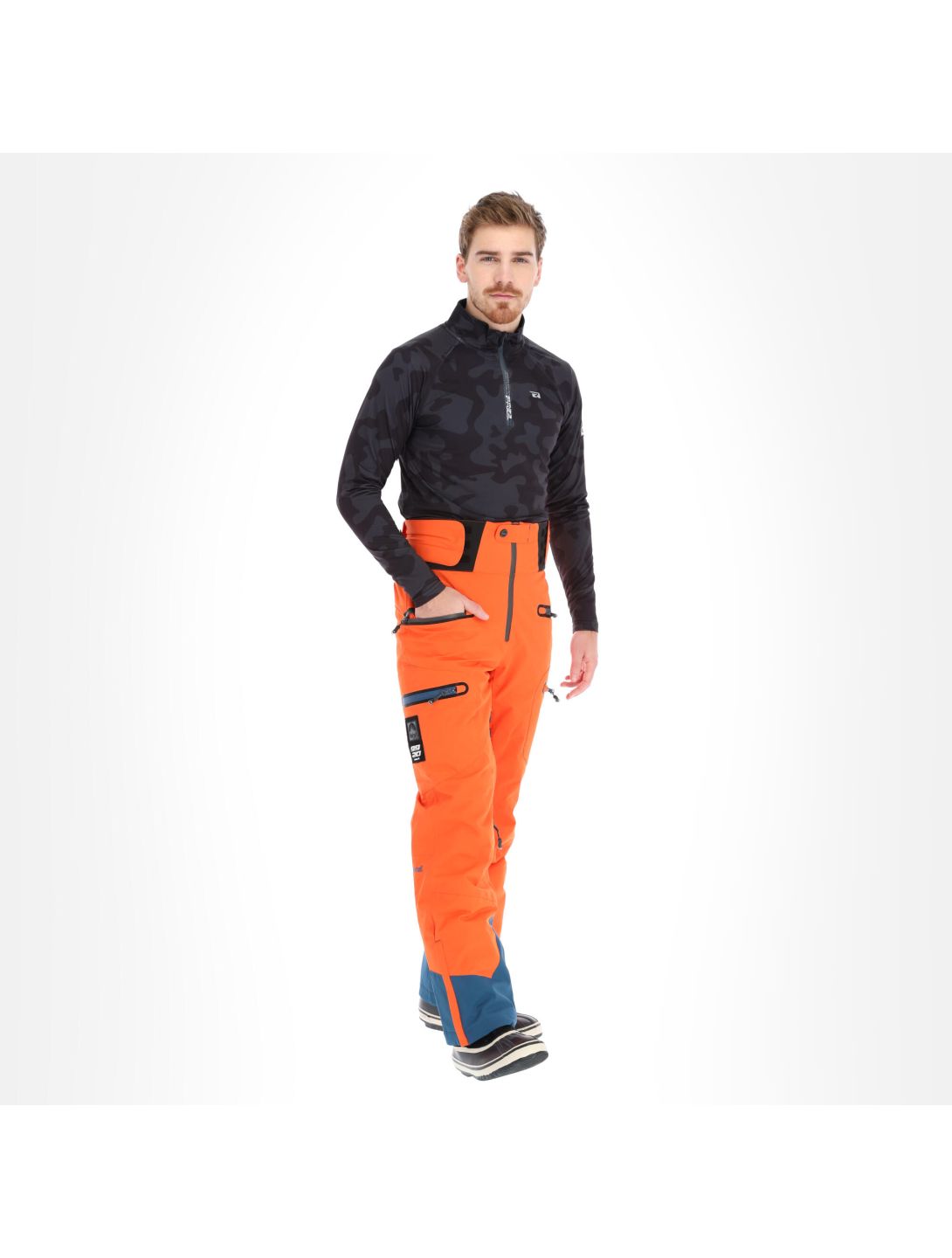 Rehall, Andez-R pantalones de esquí hombres vibrant naranja