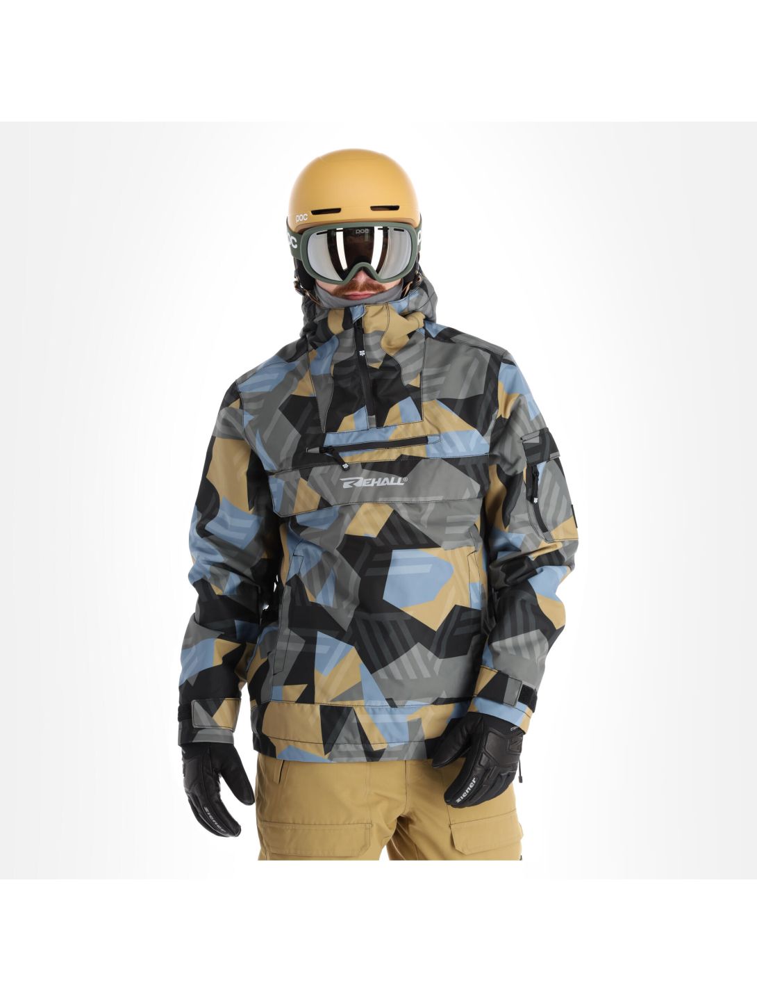 Rehall, Artois-R anorak hombres camo mirage azul 