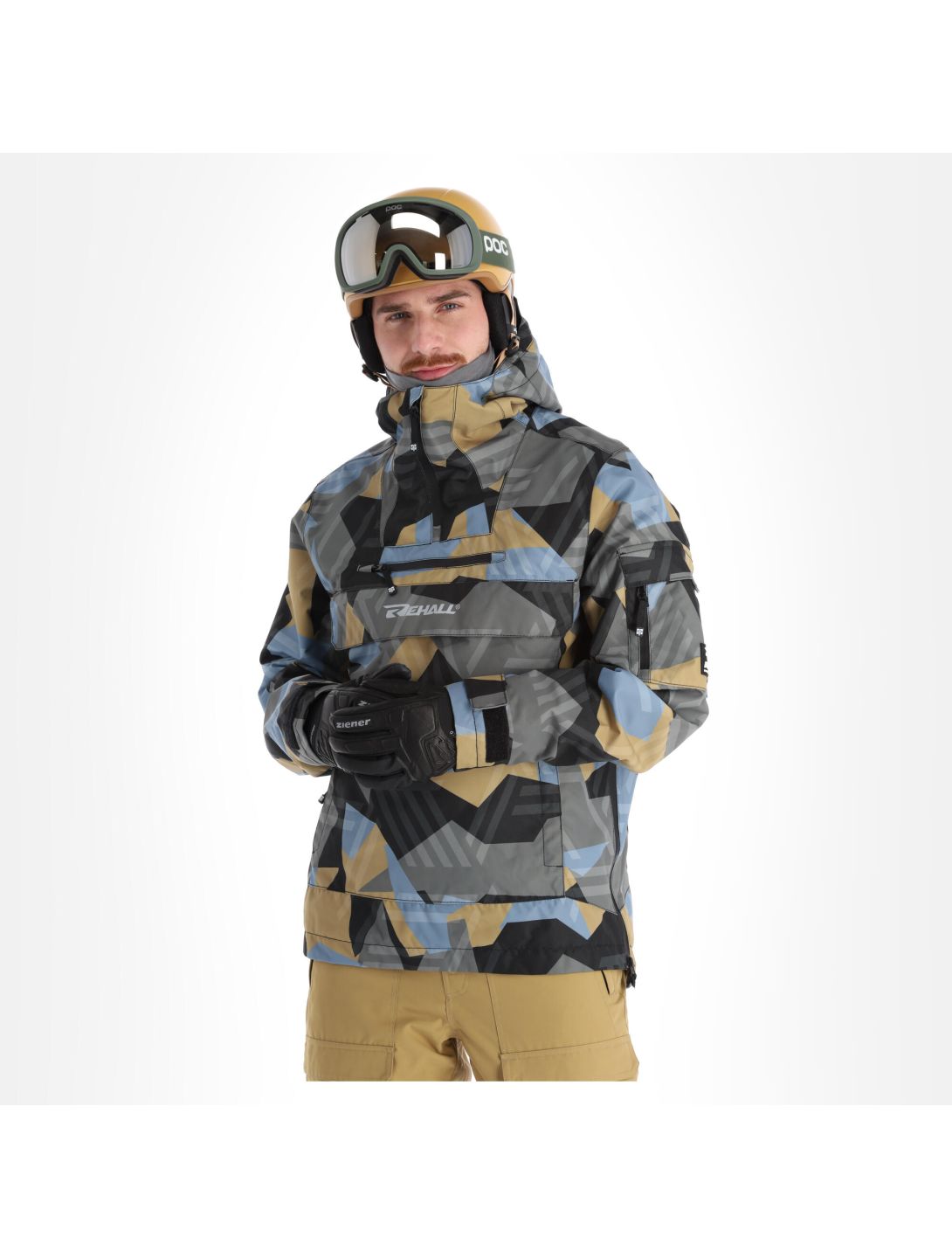 Rehall, Artois-R anorak hombres camo mirage azul 