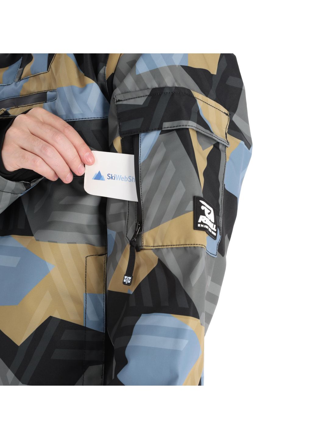 Rehall, Artois-R anorak hombres camo mirage azul 