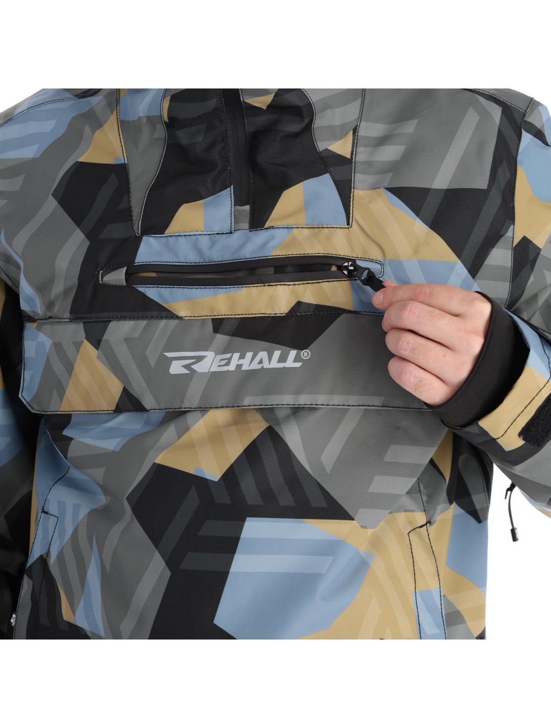 Rehall, Artois-R anorak hombres camo mirage azul 