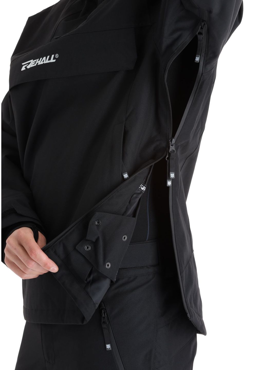 Rehall, Artrix-R anorak hombres Black negro 