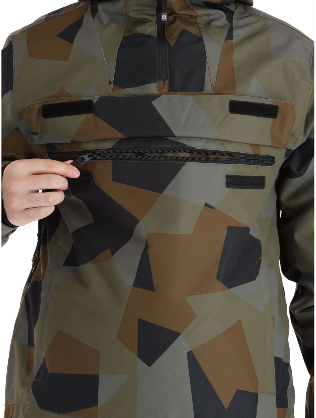 Rehall, Artrix-R anorak hombres Camo Olive verde 