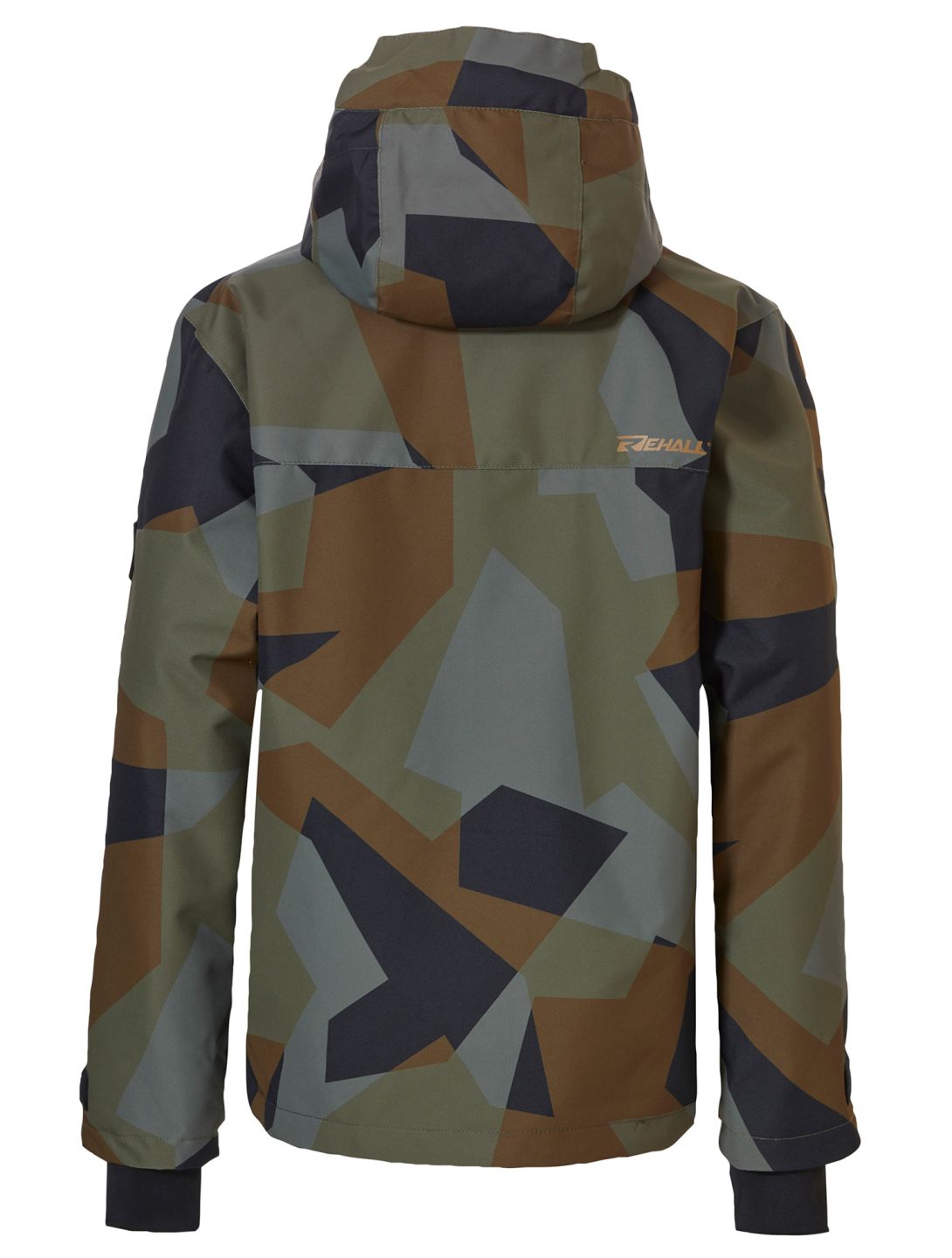 Rehall, Artrix-R-Jr. anorak niños Camo Olive verde 