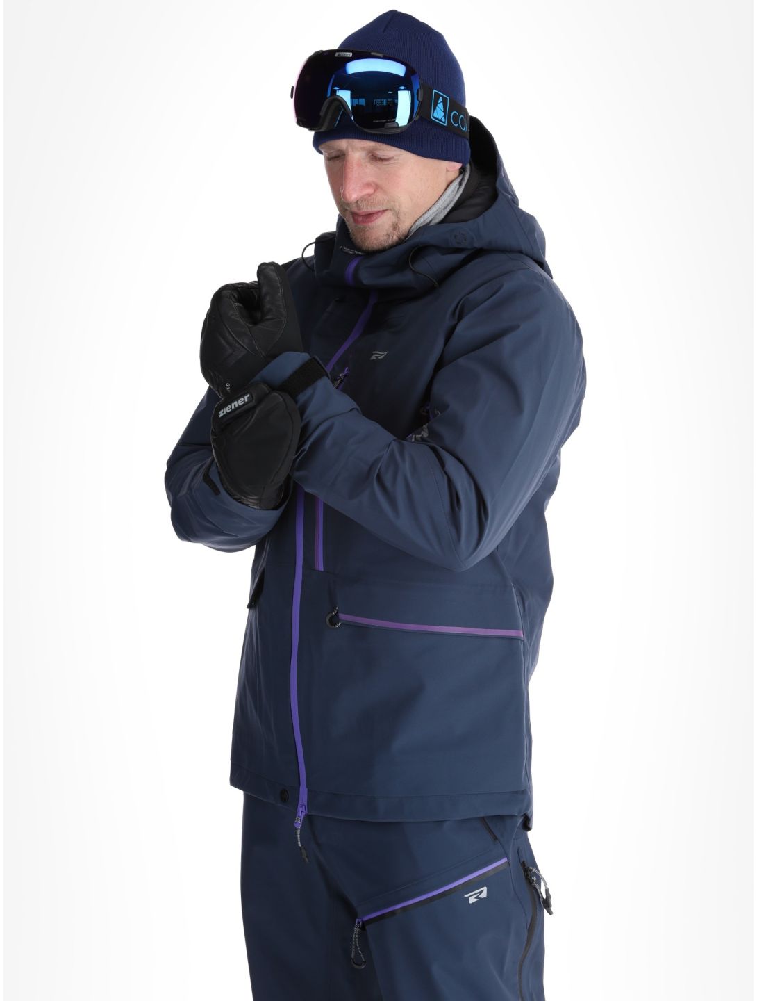 Rehall, Arvon-R chaqueta de esquí hardshell hombres Navy azul 