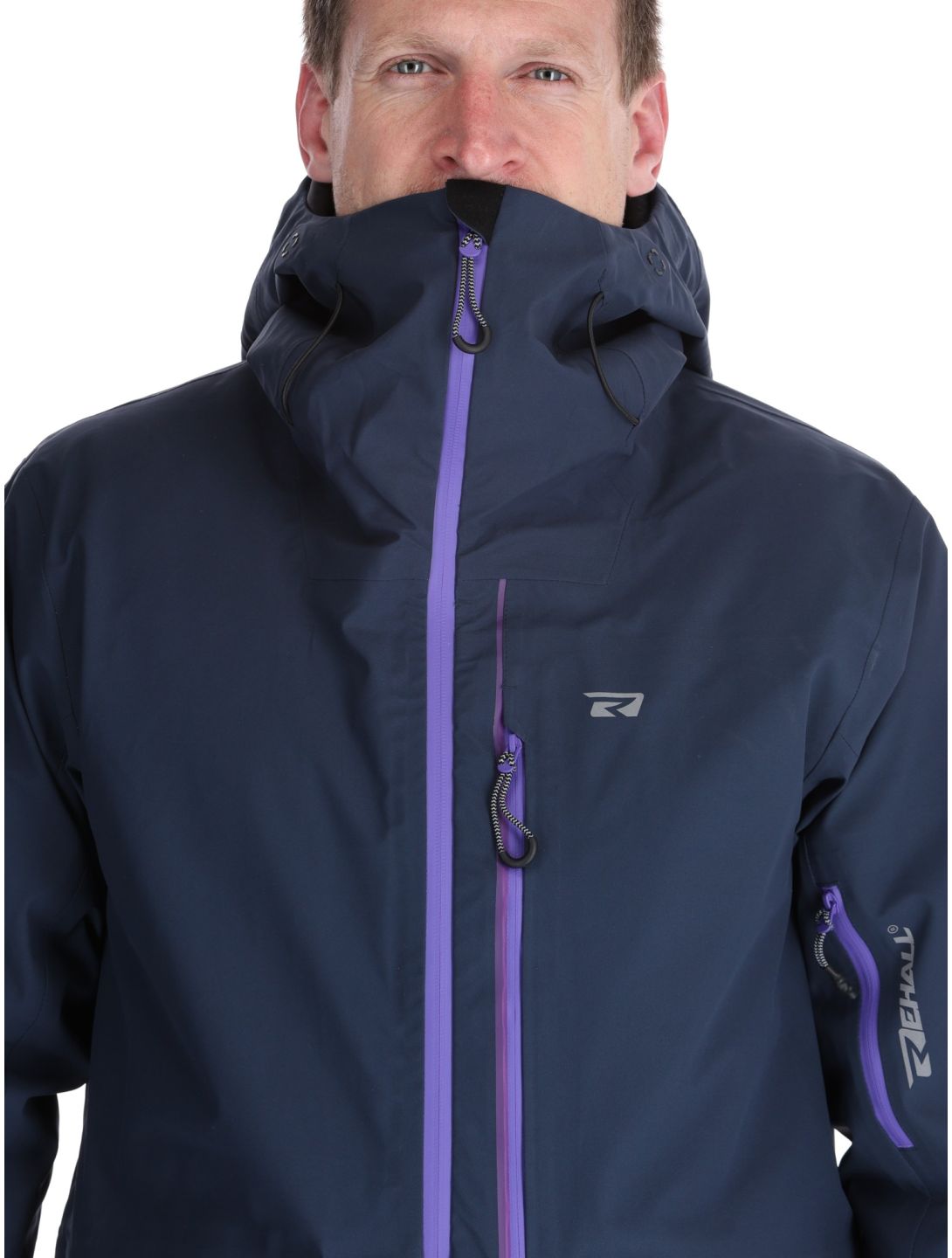 Rehall, Arvon-R chaqueta de esquí hardshell hombres Navy azul 