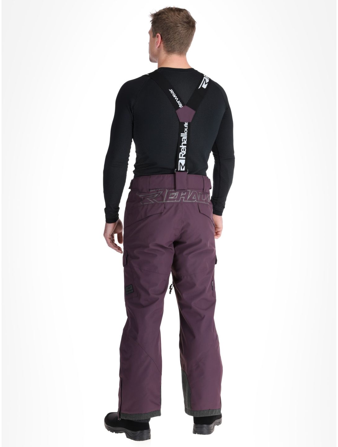 Rehall, Backbone-R pantalones de esquí hombres Plum Perfect púrpura 