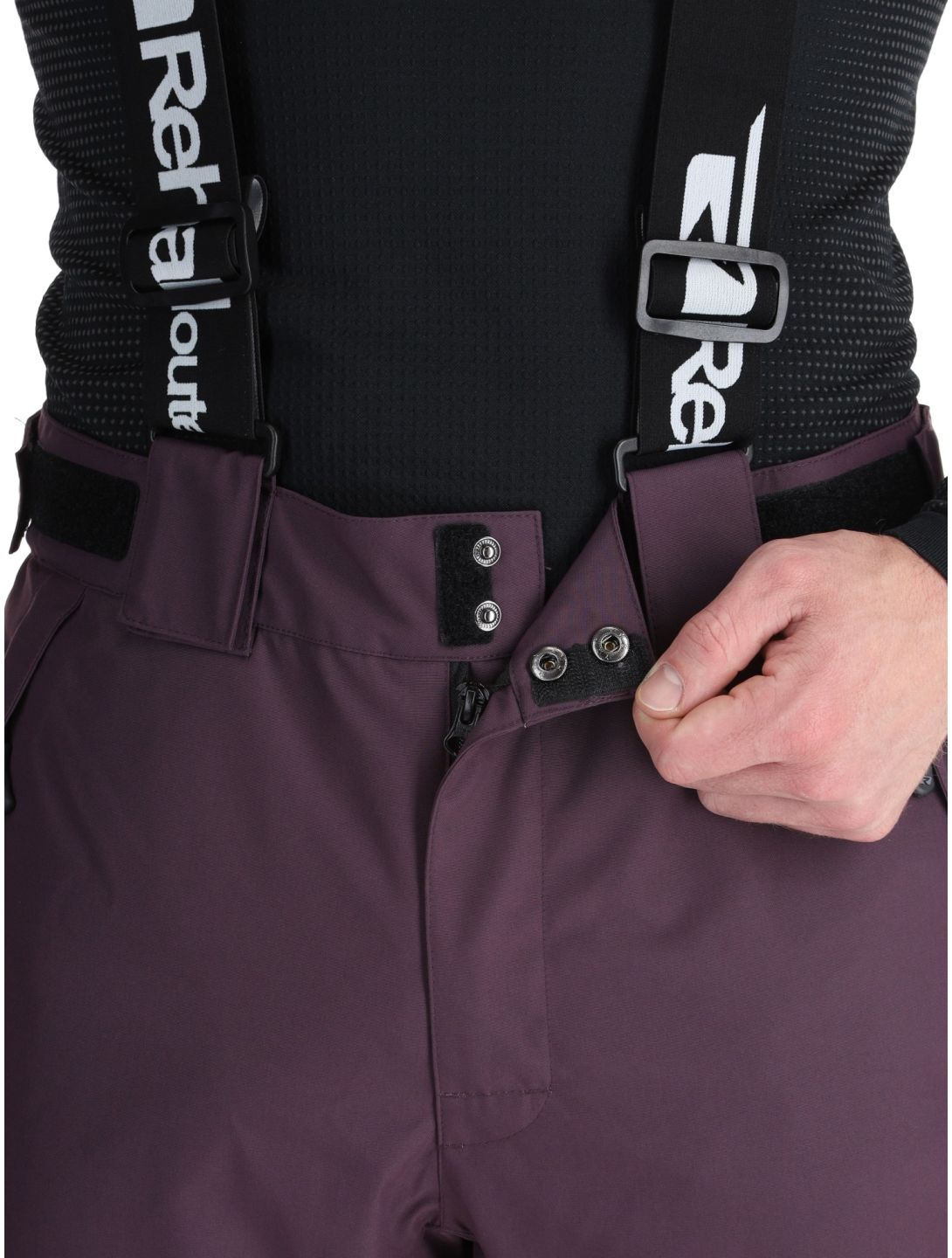 Rehall, Backbone-R pantalones de esquí hombres Plum Perfect púrpura 