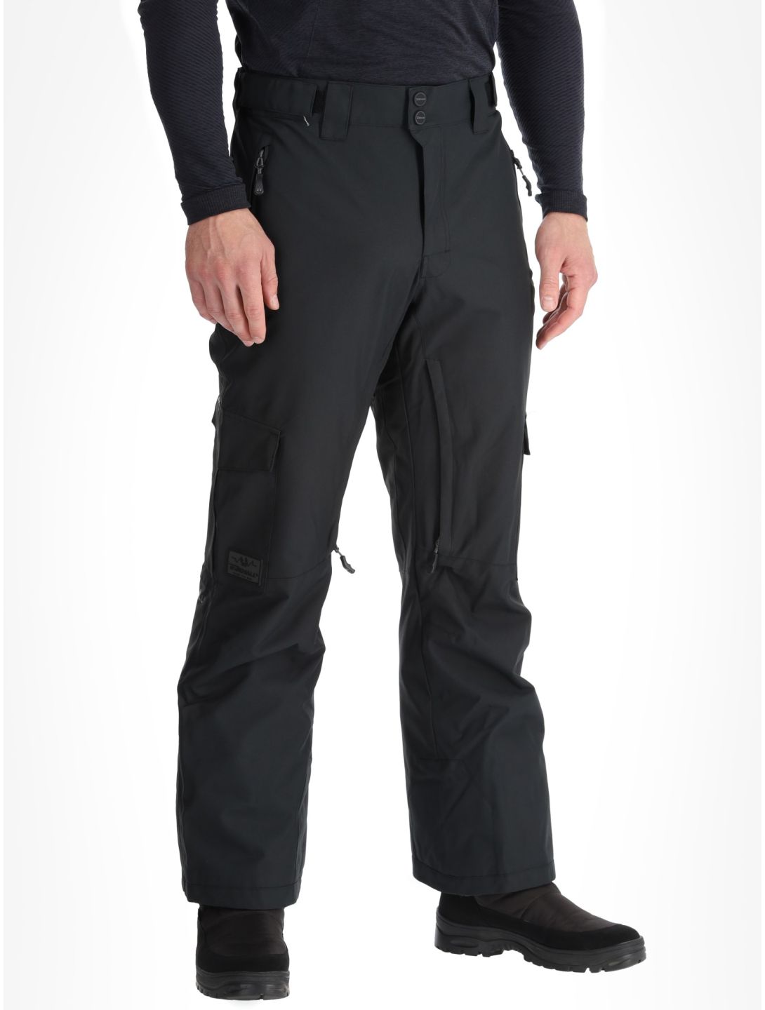 Rehall, Benn-R pantalones de esquí hombres Black negro 