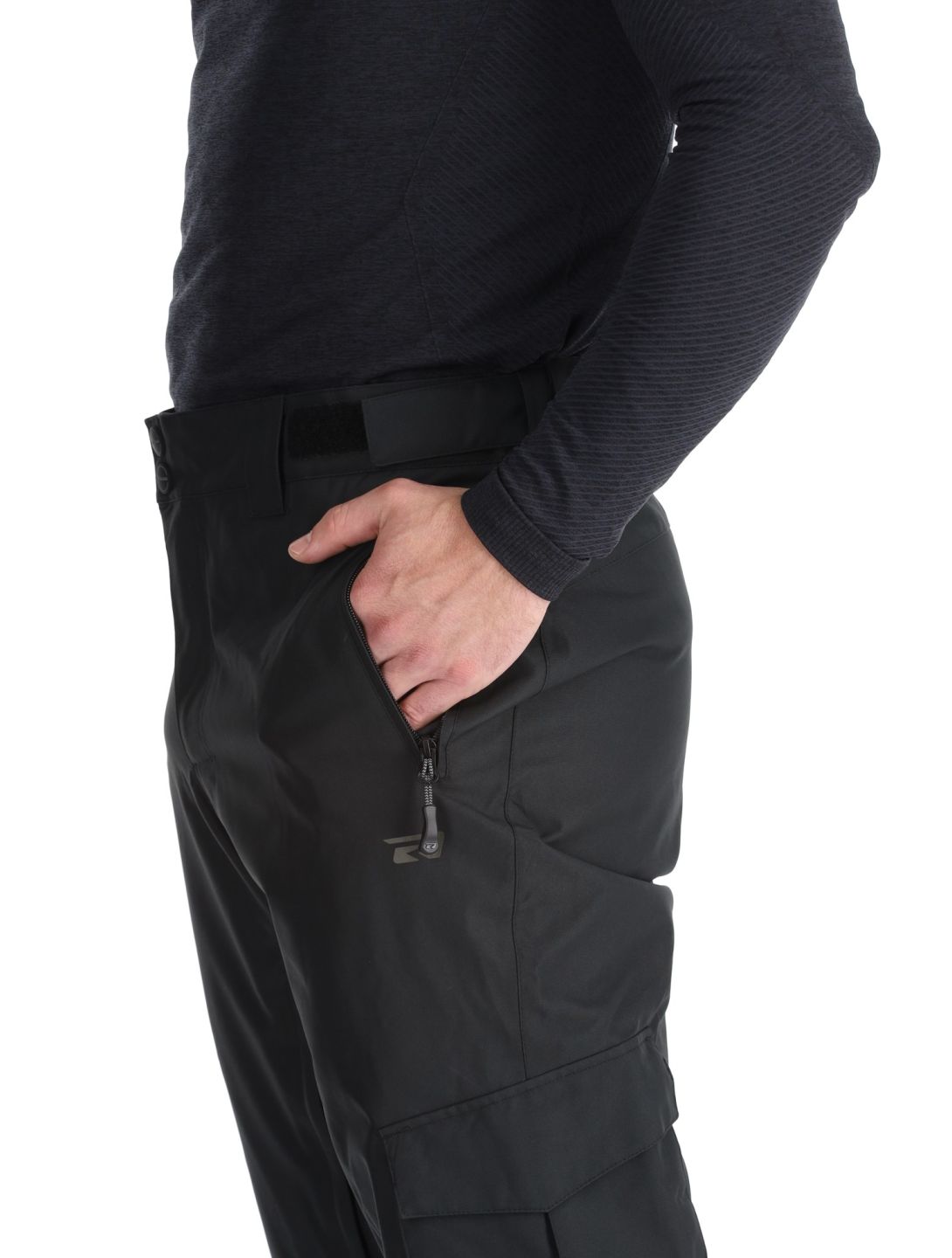 Rehall, Benn-R pantalones de esquí hombres Black negro 