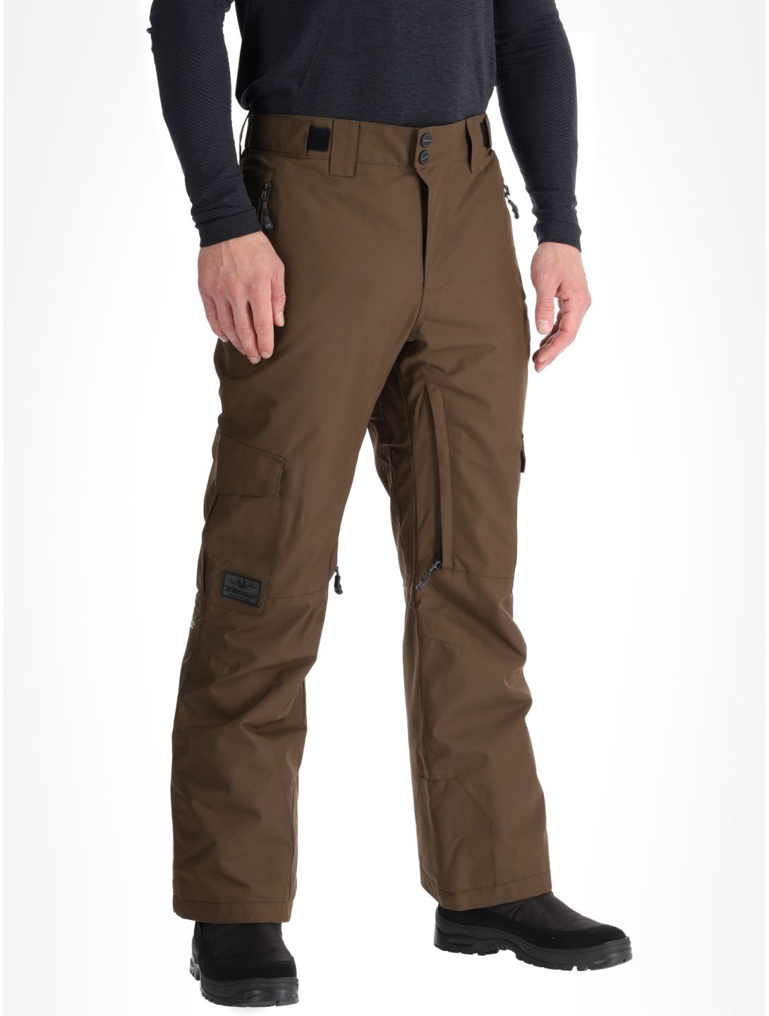 Rehall, Benn-R pantalones de esquí hombres Choco marrón 