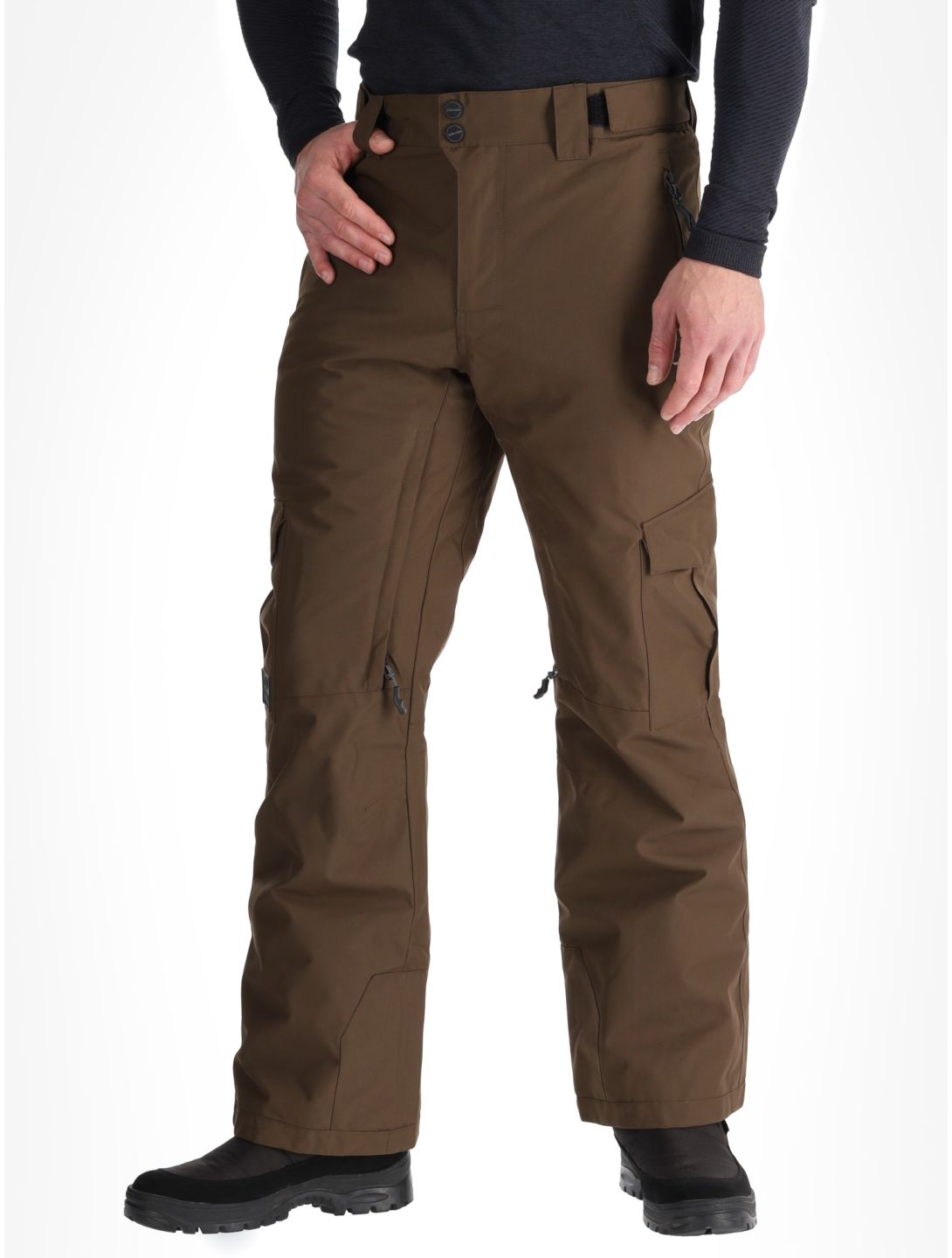 Rehall, Benn-R pantalones de esquí hombres Choco marrón 