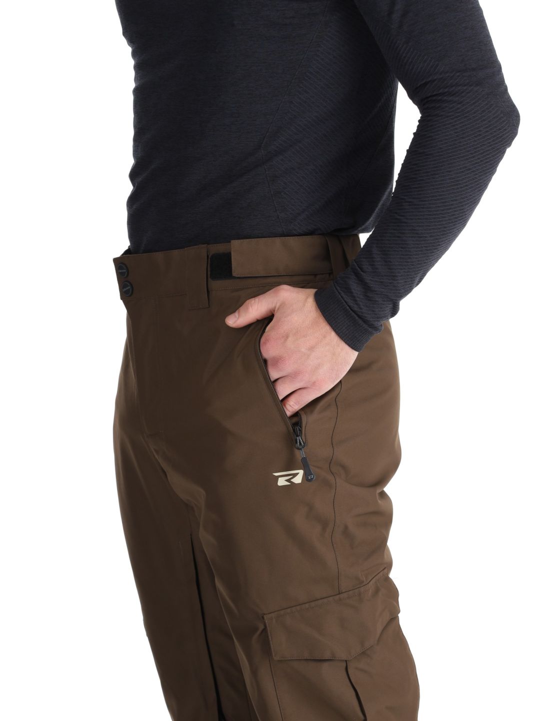 Rehall, Benn-R pantalones de esquí hombres Choco marrón 