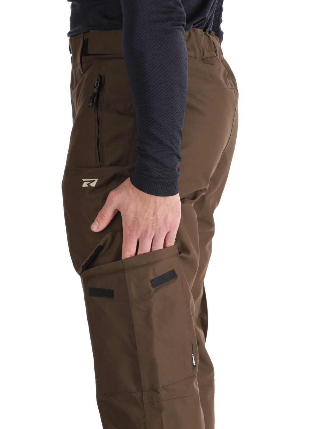 Rehall, Benn-R pantalones de esquí hombres Choco marrón 