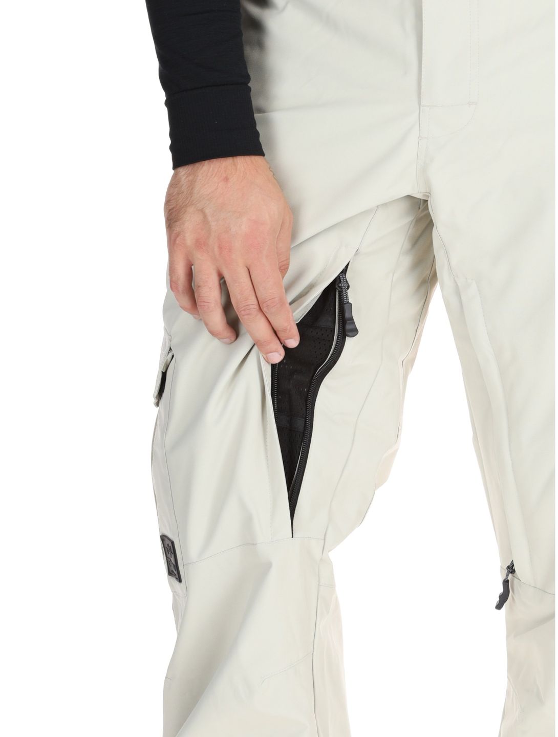 Rehall, Benn-R pantalones de esquí hombres Gravel Stone beige 