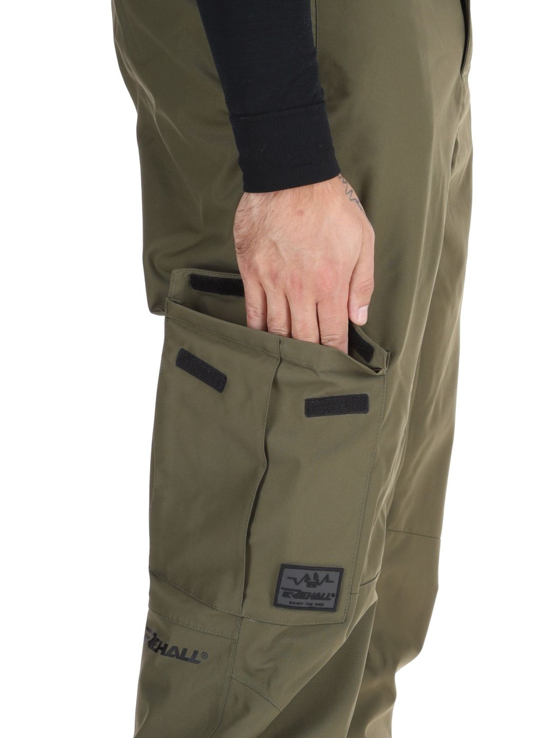 Rehall, Benn-R pantalones de esquí hombres Olive verde 