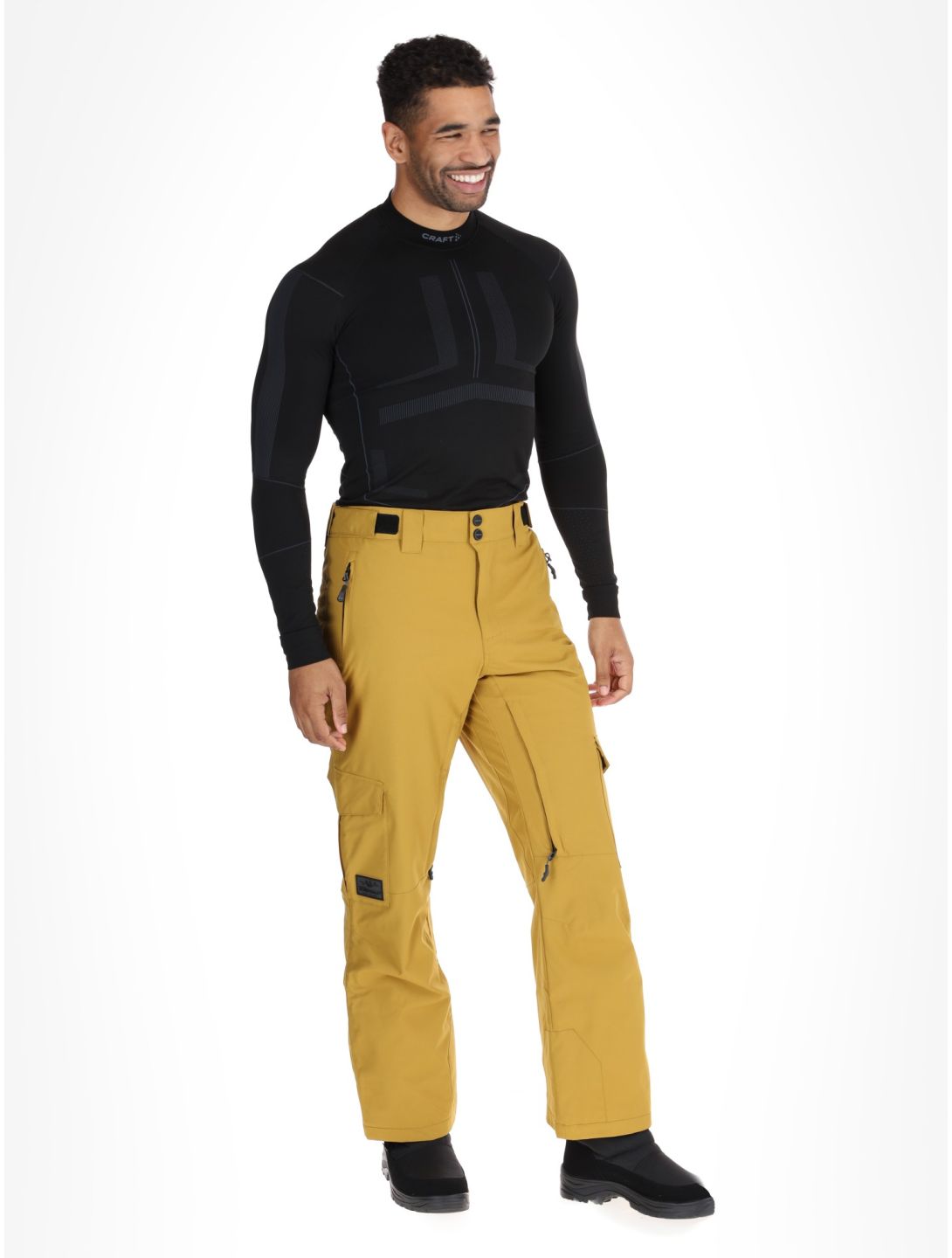 Rehall, Benn-R pantalones de esquí hombres Tobacco marrón 