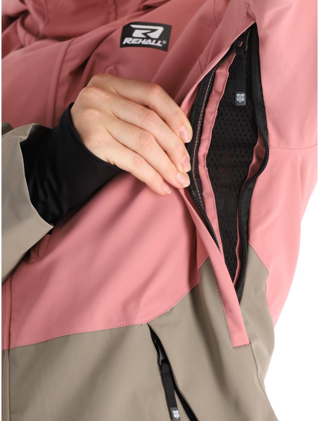 Rehall, Bibi-R chaqueta de esquí mujeres Dusty Rose rosa 