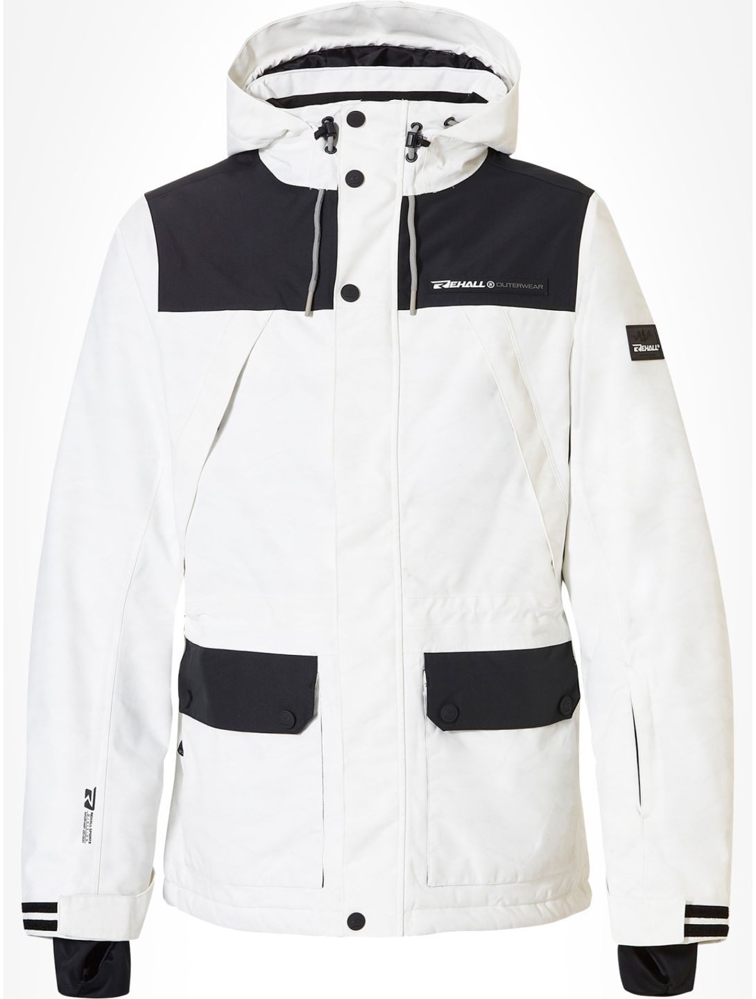 Rehall, Bruce-R chaqueta de esquí hombres White Mountains blanco 