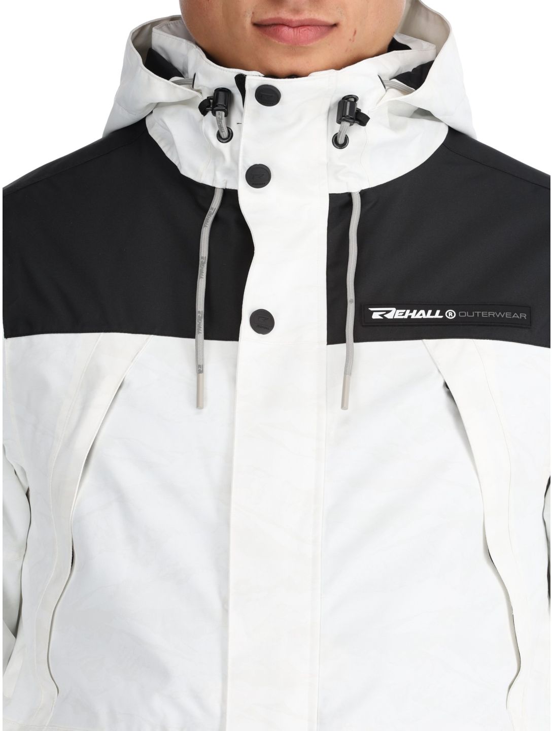 Rehall, Bruce-R chaqueta de esquí hombres White Mountains blanco 