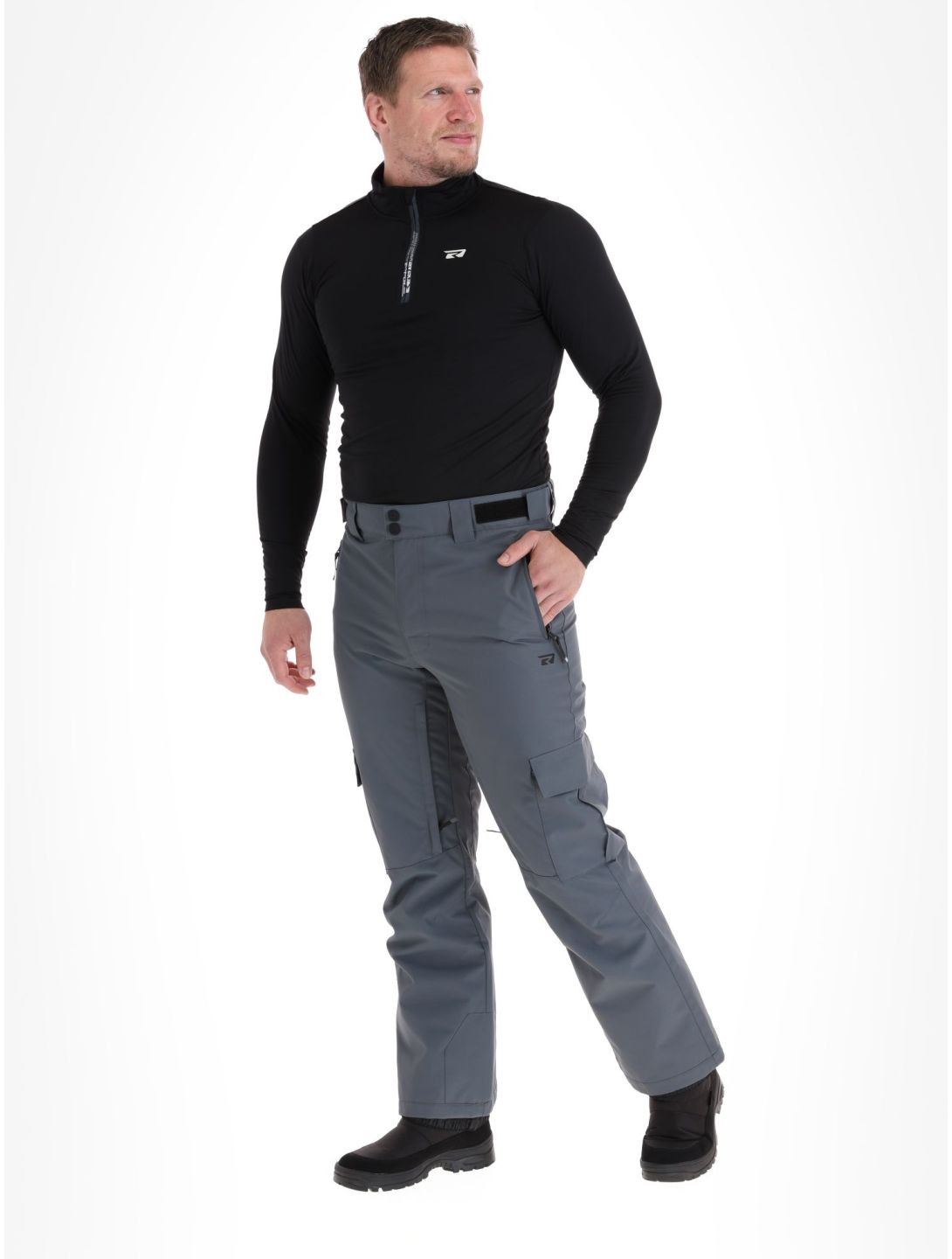 Rehall, Buzz-R pantalones de esquí hombres Gunmetal gris 