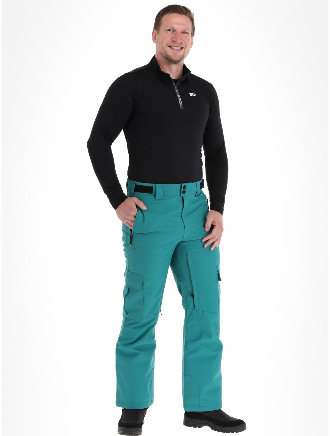 Rehall, Buzz-R pantalones de esquí hombres Teal green azul 