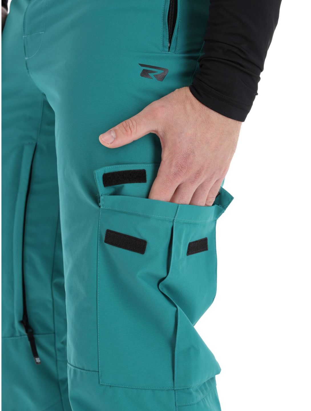 Rehall, Buzz-R pantalones de esquí hombres Teal green azul 