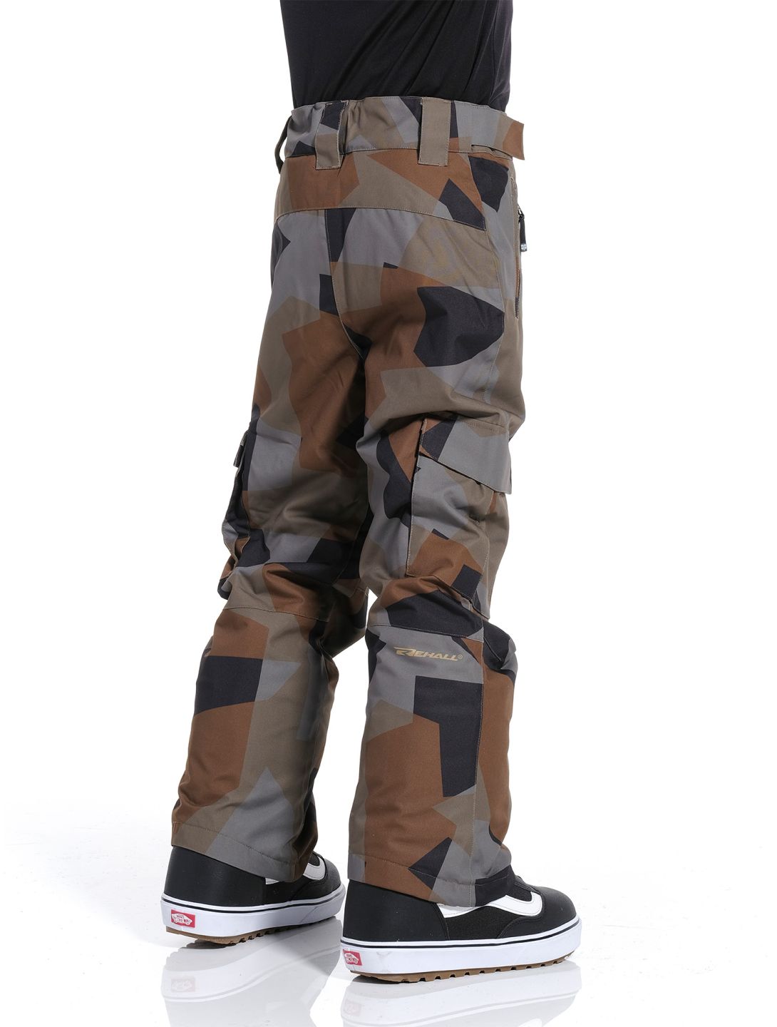 Rehall, Buzz-R-Jr. pantalones de esquí niños Camo Olive verde 