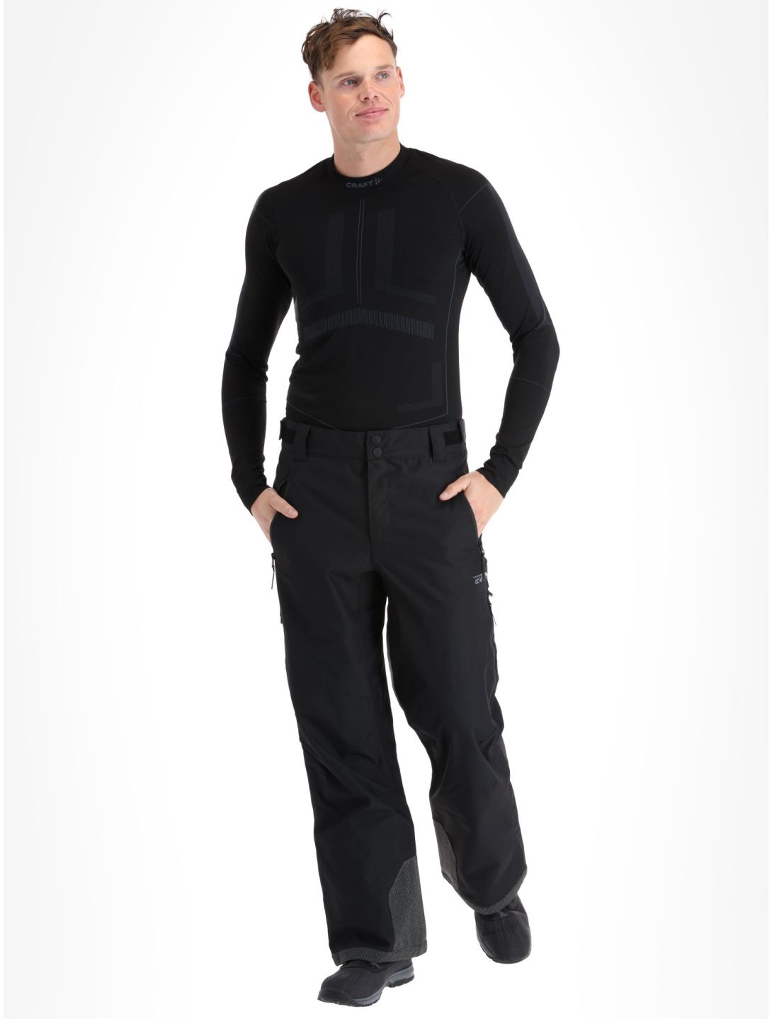 Rehall, Catamount-R pantalones de esquí hombres Black negro 