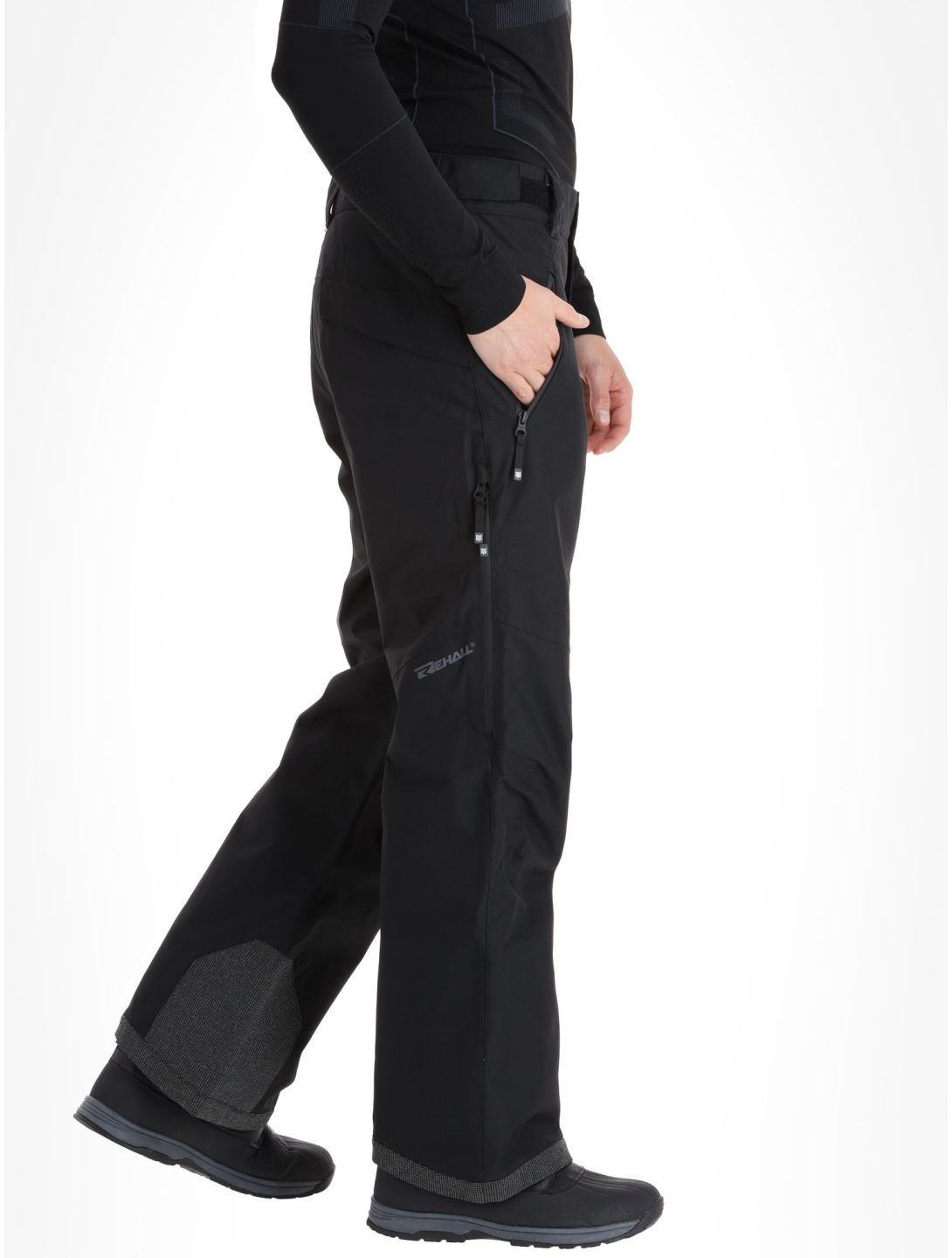 Rehall, Catamount-R pantalones de esquí hombres Black negro 