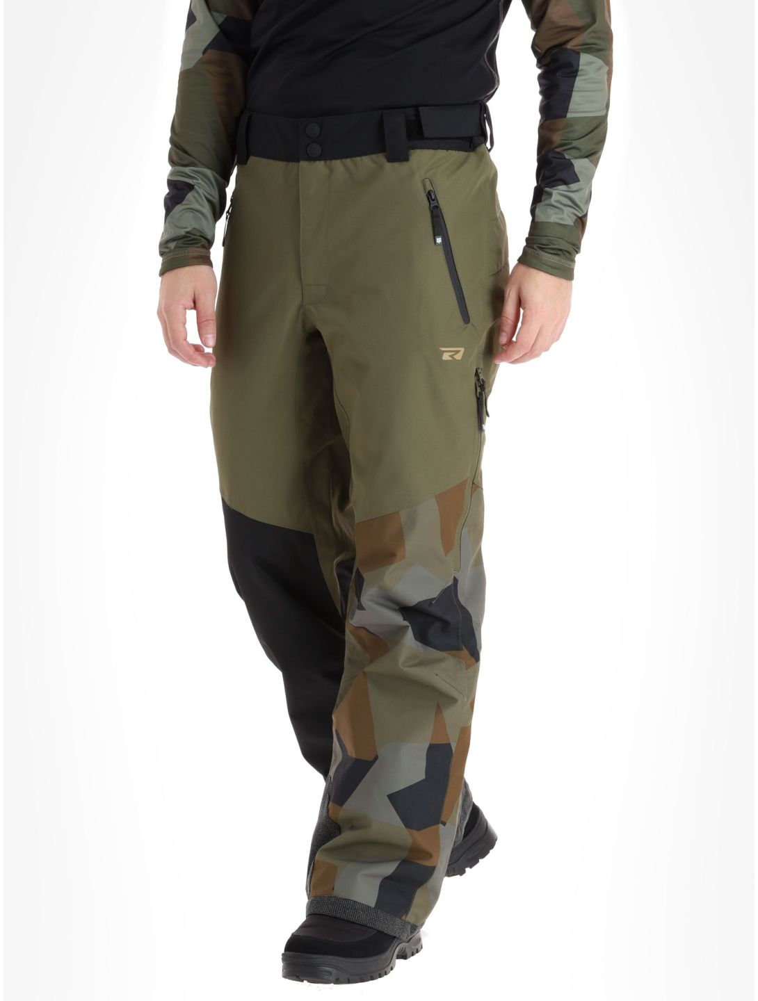 Rehall, Catamount-R pantalones de esquí hombres Olive verde 