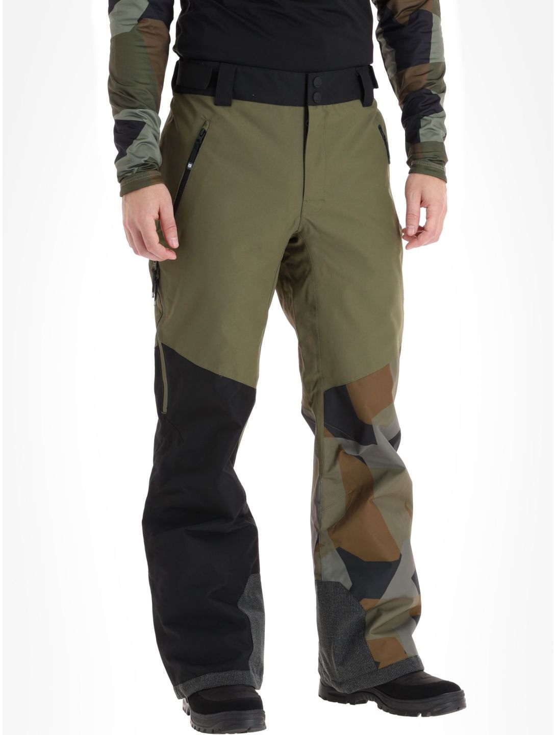 Rehall, Catamount-R pantalones de esquí hombres Olive verde 