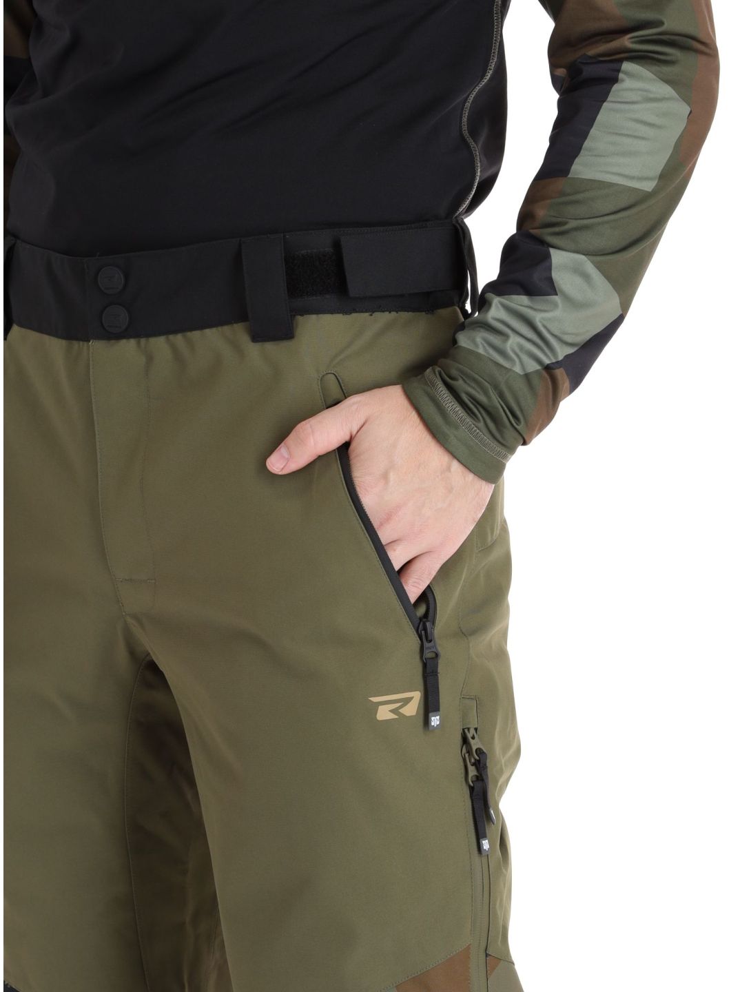 Rehall, Catamount-R pantalones de esquí hombres Olive verde 