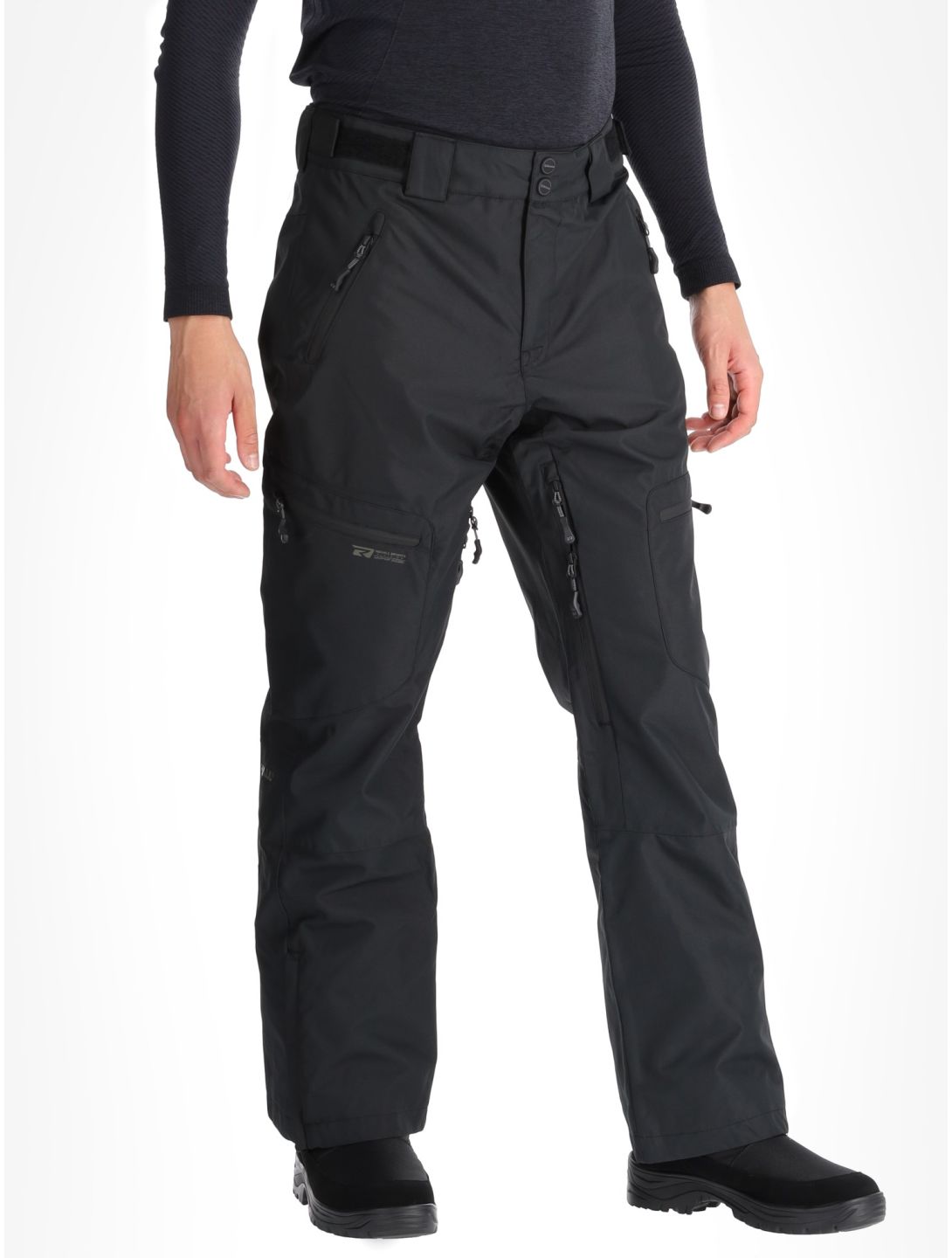 Rehall, Croob-R pantalones de esquí hombres Black negro 