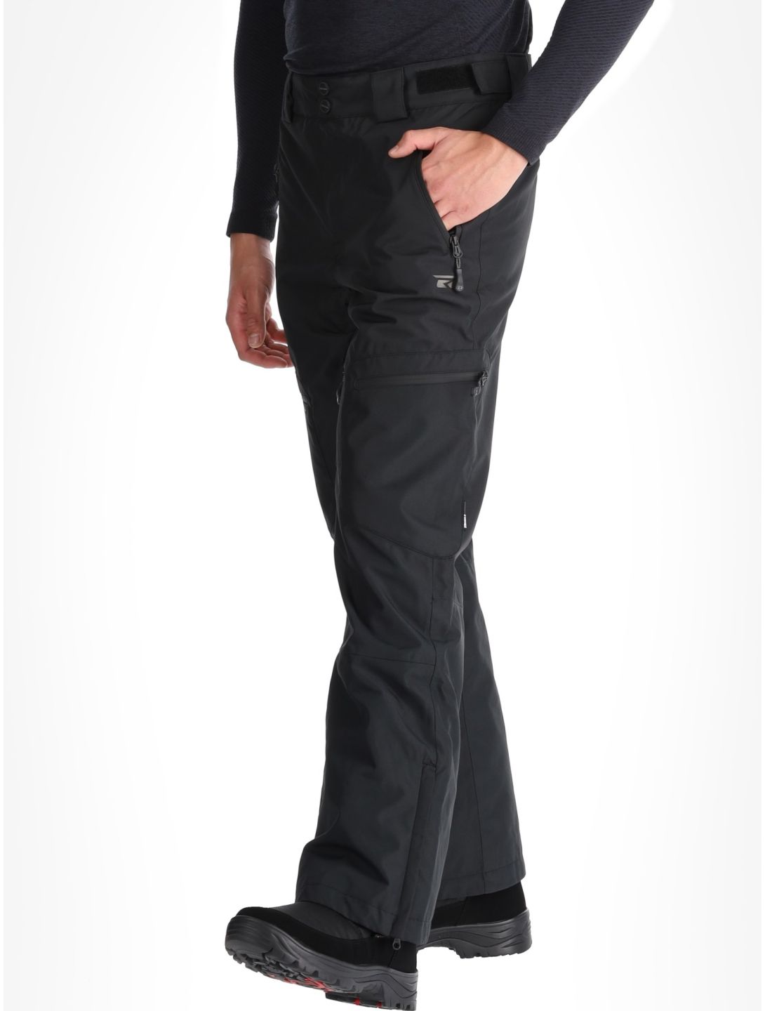 Rehall, Croob-R pantalones de esquí hombres Black negro 