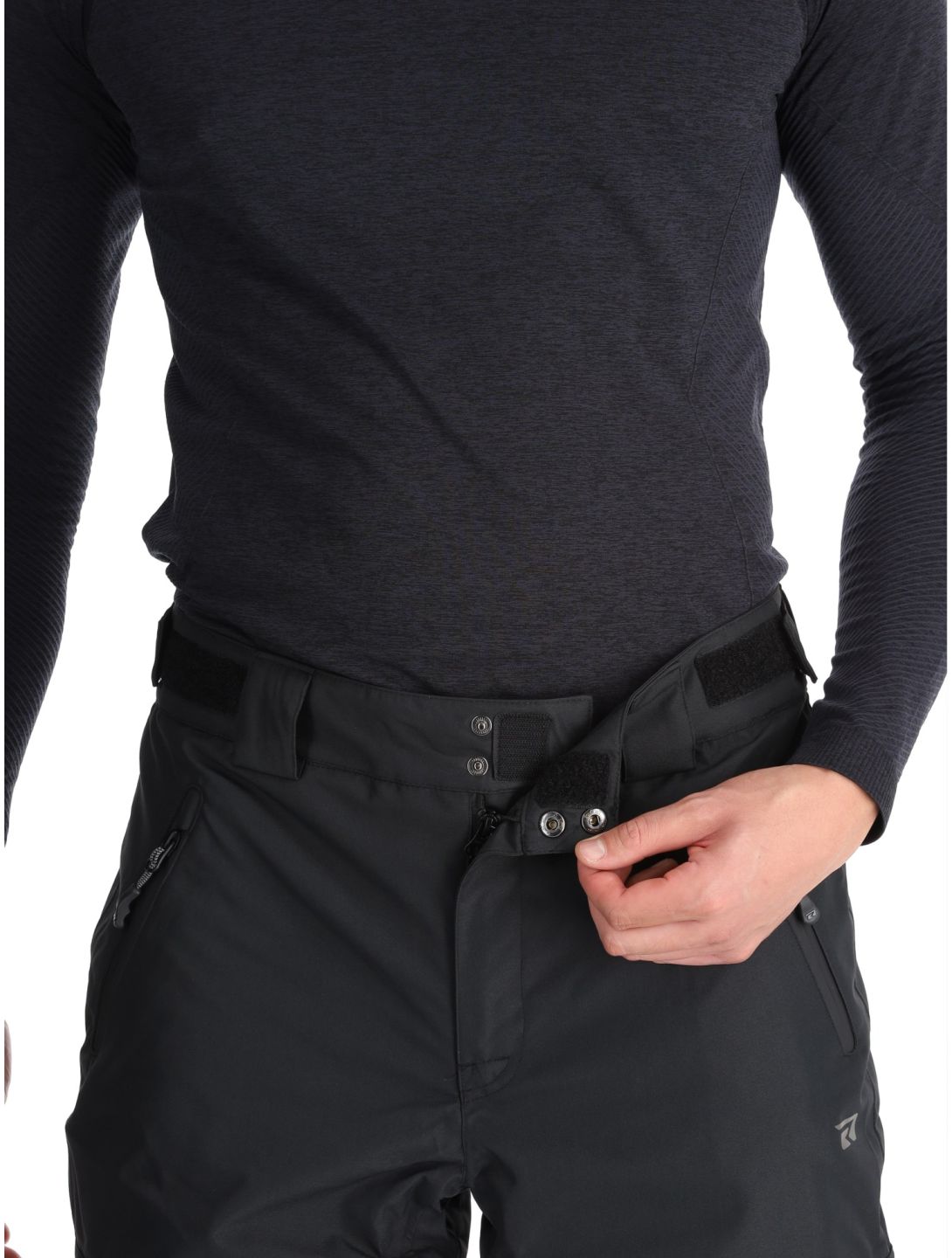 Rehall, Croob-R pantalones de esquí hombres Black negro 