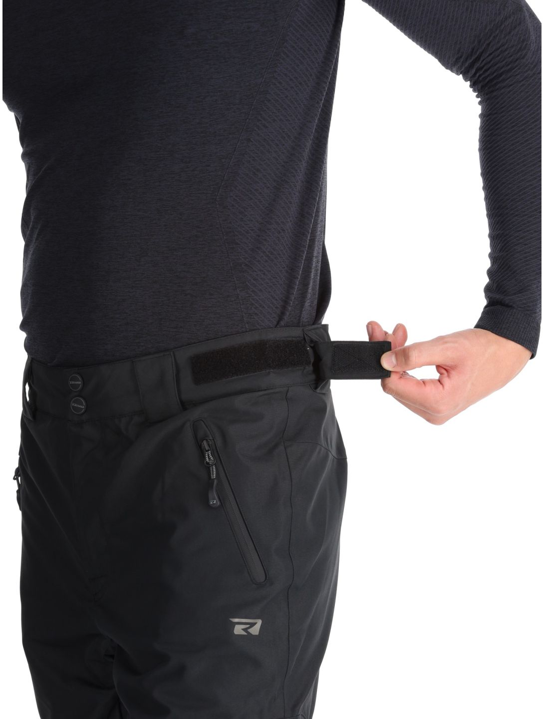 Rehall, Croob-R pantalones de esquí hombres Black negro 